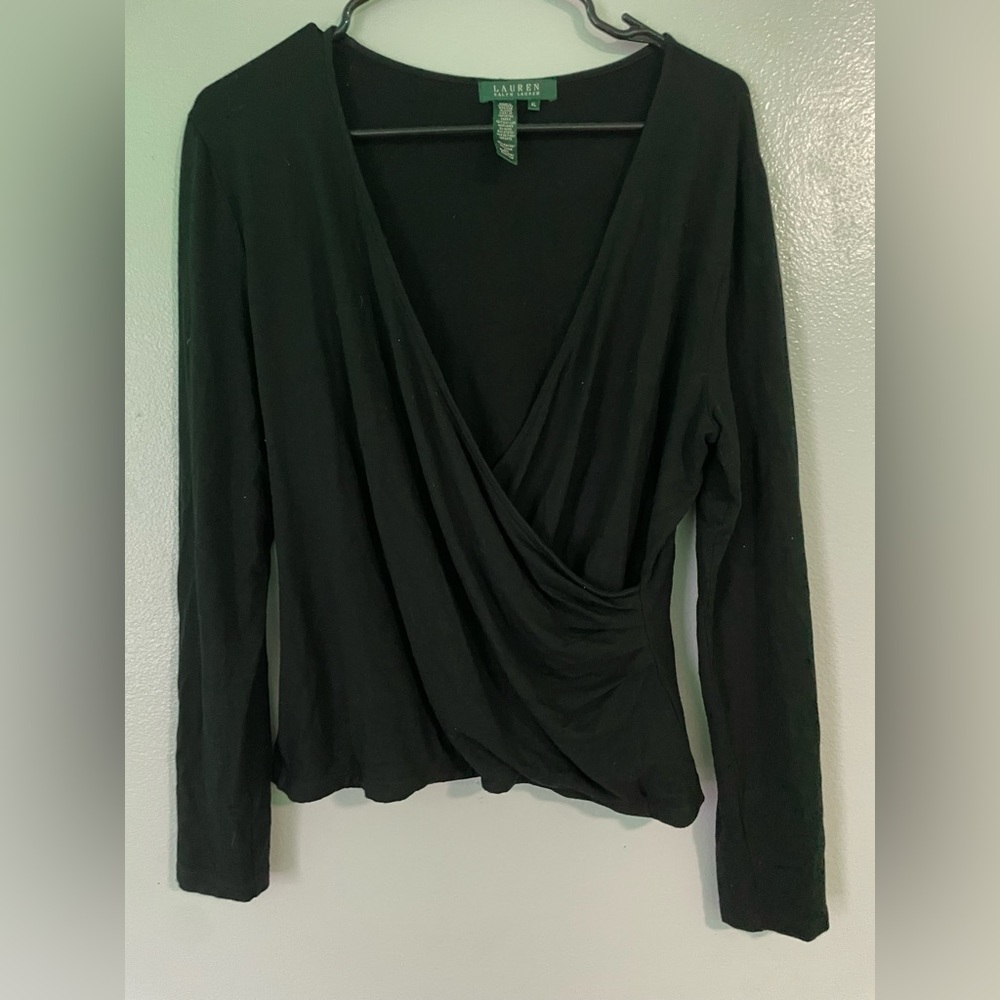Lauren Ralph Lauren black top